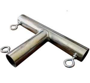 Oem Odm T shaped Pipe Fitting Canopy Tent Fittings Tent 5 Way Pole Connectors Pipe and Fittings