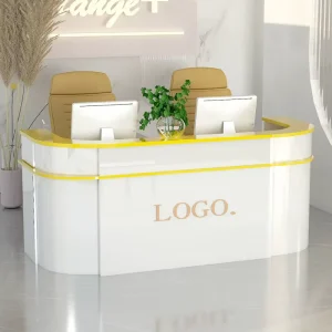 Office Building Reception Counter Modern Design Hall Desk For Dental Clinic And Shop Design