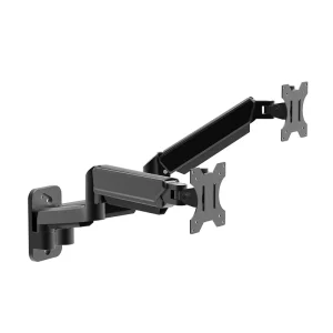 Office Furniture LCD PC Dual Monitor Wall Mount Bracket for 2 Screens