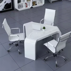 Office Negotiation and Meeting Table Workstation