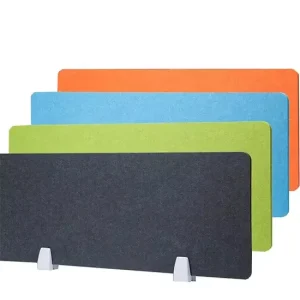 Office Table Felt Desk Divider Polyester Acoustic Panel Desk Dividers