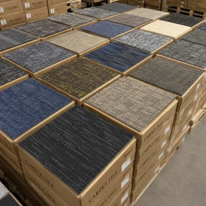 Office and Banquet Hall Event Space Flooring Heavy Duty Anti Slip Backing Bulk Supply Commercial Carpet Tile Carpet for Events