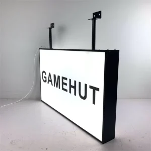 Outdoor Acrylic Advertising Light Display Box with Lights for Business