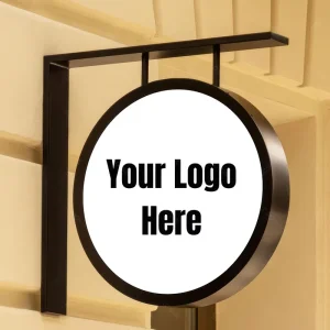 Outdoor Acrylic LED Advertising Light Box Sign for Businesses