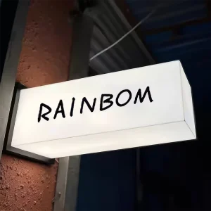 Outdoor Acrylic LED Light Box Sign for Shop