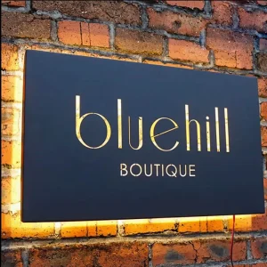 Outdoor Acrylic and Steel LED Advertising Light Box Sign for Shop