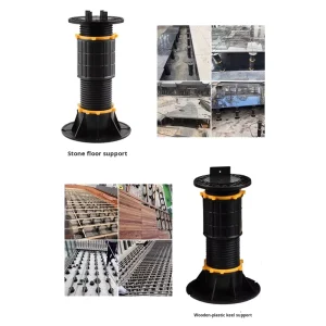 Outdoor Adjustable Universal Pedestal for Raised Floors, Decks, Balconies, Pools, and Water Features