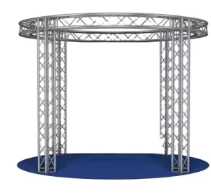 Outdoor Aluminum Curved Circle Roof Truss for Stage Event Lighting