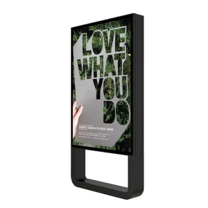 Outdoor Aluminum Frame LED Illuminated Advertising Light Box
