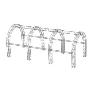 Outdoor Concert Aluminum Alloy Stage Ground Support Truss Display Frame
