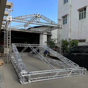 Outdoor Concert Stage Aluminum Lighting Roof Truss System for Performances