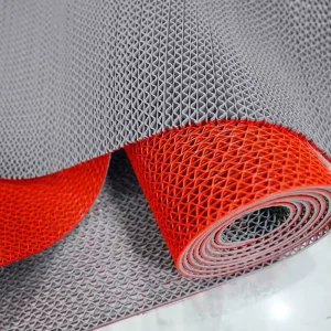 Outdoor Double-Color Anti-Slip Waterproof PVC S-Type Swimming Pool Floor Mat