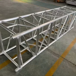 Outdoor Event Concert Truss Exhibition Stage Riser Platform Aluminum Truss with Covering