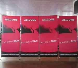 Outdoor Foldable X Banner Stand Display