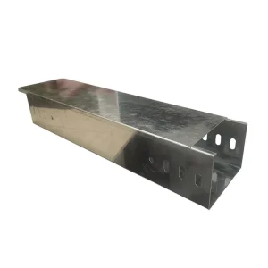 Outdoor Heavy-Duty Metal Trough-Type Cable Tray