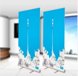 Outdoor Mobile Digital Retractable Pop-Up Roll-Up Banner Stand
