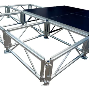 Outdoor Portable Truss Aluminum Mobile Stage Platform Used for Performance Activities and Shows