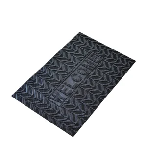 Outdoor Printed Welcome Anti-Slip Rubber PVC Floor Mat