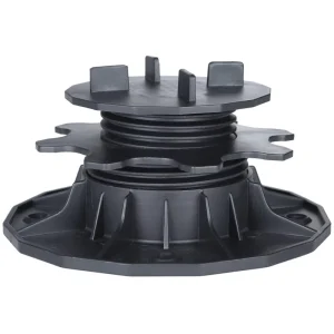 Outdoor Raised Tile Paver Support Pedestal Access Floor Adjustable Plastic Pedestals XF T202C 35 70 mm
