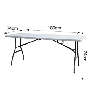 Outdoor Rectangular Folding Table Model 1141 Night Market Stall Portable Long Table