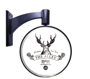 Outdoor Rotating Advertising Light Box, Waterproof, 50 cm or 80 cm Diameter