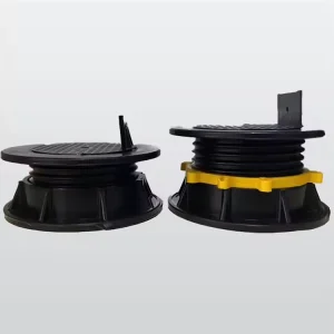 Outdoor Self-Leveling Adjustable Plastic Deck Pedestal for PVC and Ceramic Tile Floors