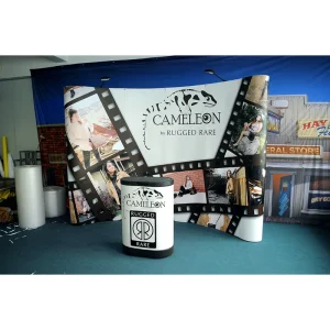 Outdoor Trade Show System Banner Magnetic Pop up Display Stand