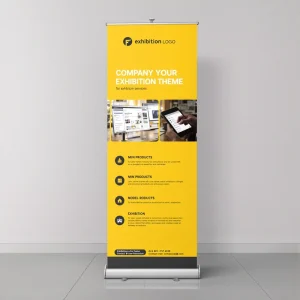 Outdoor Waterproof Custom Portable Roll-Up Banner Display