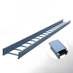 Outdoor Waterproof Steel Ventilated or Perforated Trough Hot-Dip Galvanized Cable Tray