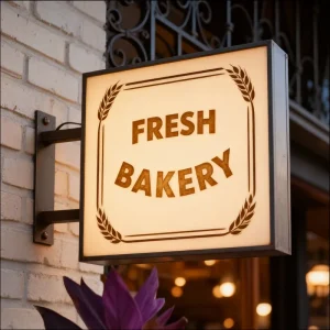 Outdoor Waterproof Ultra-Thin Aluminum LED Hanging Advertising Light Box