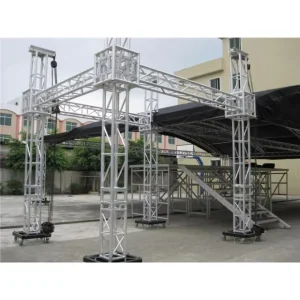 Outdoor Wedding and Concert Stage Aluminum Truss Tent Portable Light Line Array Trade Show Display