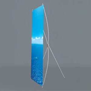Outdoor X Rack Flex Roll up Banner Stand X Banner Stand with Printing for Advertising