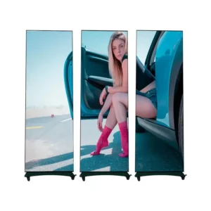 P1.8 P2 P2.5 Double Sided GOB Led Screen Led Poster Display for Retail Shop Exhibition