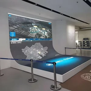 P2 Flexible Bendable LED Module For Curved Digital Signage