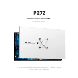 P27Z 27 Inch 5K IPS Gaming Monitor, 180Hz, 10-Bit Color Depth, FRC