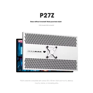 P27Z 27 Inch 5K IPS Monitor with 600nit Brightness, 99% sRGB, 180Hz Refresh Rate and Two-Channel Audio