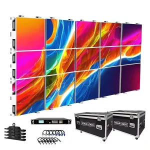 P3.91 Outdoor Led Stage and Led Chips Wall Mounted Video Wall Screen Led Panel Outdoor Led Screen Display Waterproof
