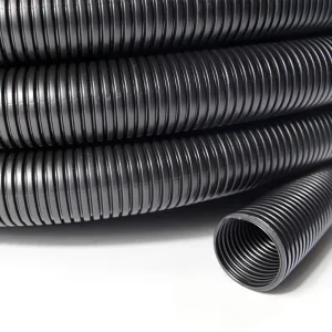 PE PA PP Fireproof Flexible Corrugated Hose Corrosion Resistant Lightweight Cable Conduit for Industrial Automation