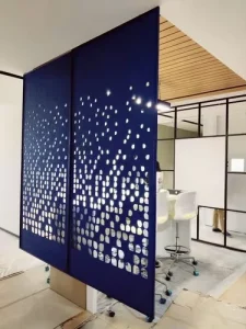 PET Felt Acoustic Partition Panel Screen Room Divider for Office