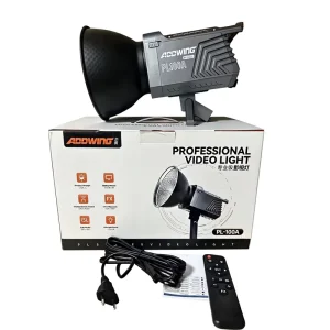PL100A Photography Fill Light 100W Dual Color Temperature Live Streaming Spotlight Adjustable Lighting Portrait Studio