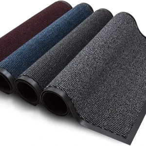 PP Barrier Cut Pile Tufted Woven Doormat with PVC Backing