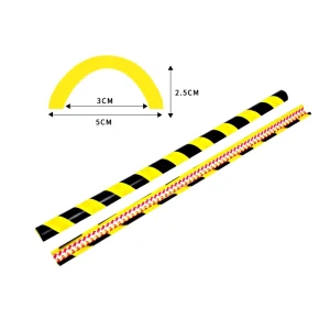 PU Anti-Collision Strip Corner Protector Sponge for Garage and Roadway Protection