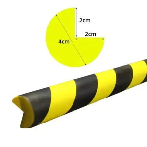 PU Foam Anti-Collision Edge Strip for Industrial Garages and Baby Safety