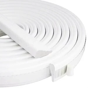 PU Foam Sealing Strip Winter Soundproof Self Adhesive Strip for Sliding Windows Door Frames and Drawers
