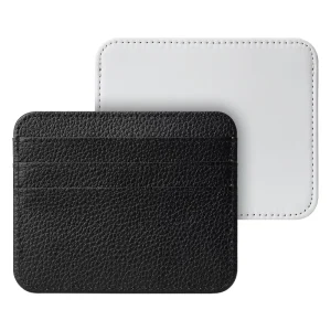PU Leather Small Card Holder with Custom Material Business Office Useful Portable PU Leather Card Holders for Men