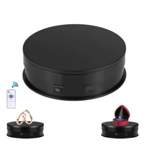 PULUZ New 3kg Load Display Rotating 360 Degree Display Base 15cm Adjusting Speed Rotating Turntable Display Stand Base