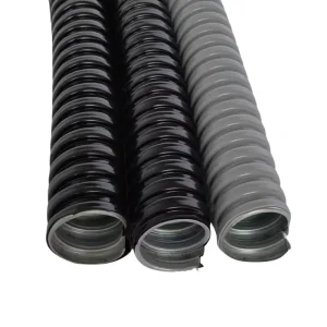 PVC-Coated Electrical Metal Corrugated Flexible Conduit Pipe, Custom Length