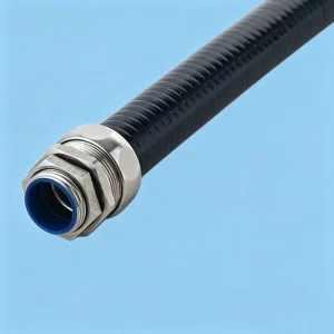 PVC-Coated Flexible Metal Conduit Waterproof Insulated Flame Retardant Thick Wall for EV Charging Cables