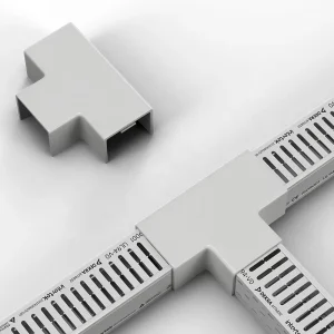 PVC Distribution Trough Wire and Cable Organizer UL94V-0 Flame Retardant RoHS CE White Grey Black Blue