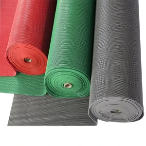 PVC Hollow Floor Mat Indoor and Outdoor Waterproof Anti Slip for Youth Bathroom Car Wash Hydrophobic Pad Made of Vinyl Roll